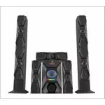 Mi+ 5.1 MULTI MEDIA SPEAKER- Black, Bluetooth,AC/DC,USB,SD,AUX