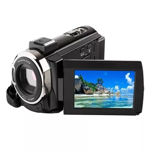 Camera Camcorder Recorder With External Microphone